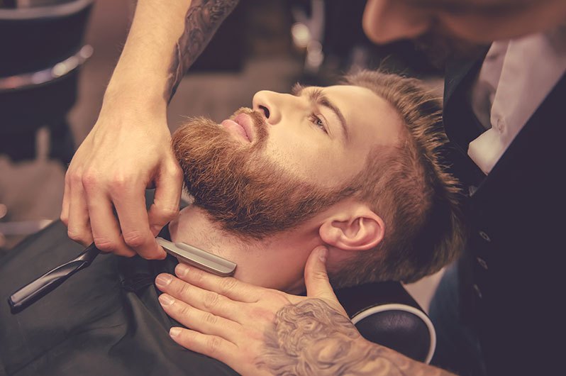 H3 Hair Salon Straight Razer Shaving Services
